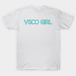 VSCO GIRL (blue) T-Shirt